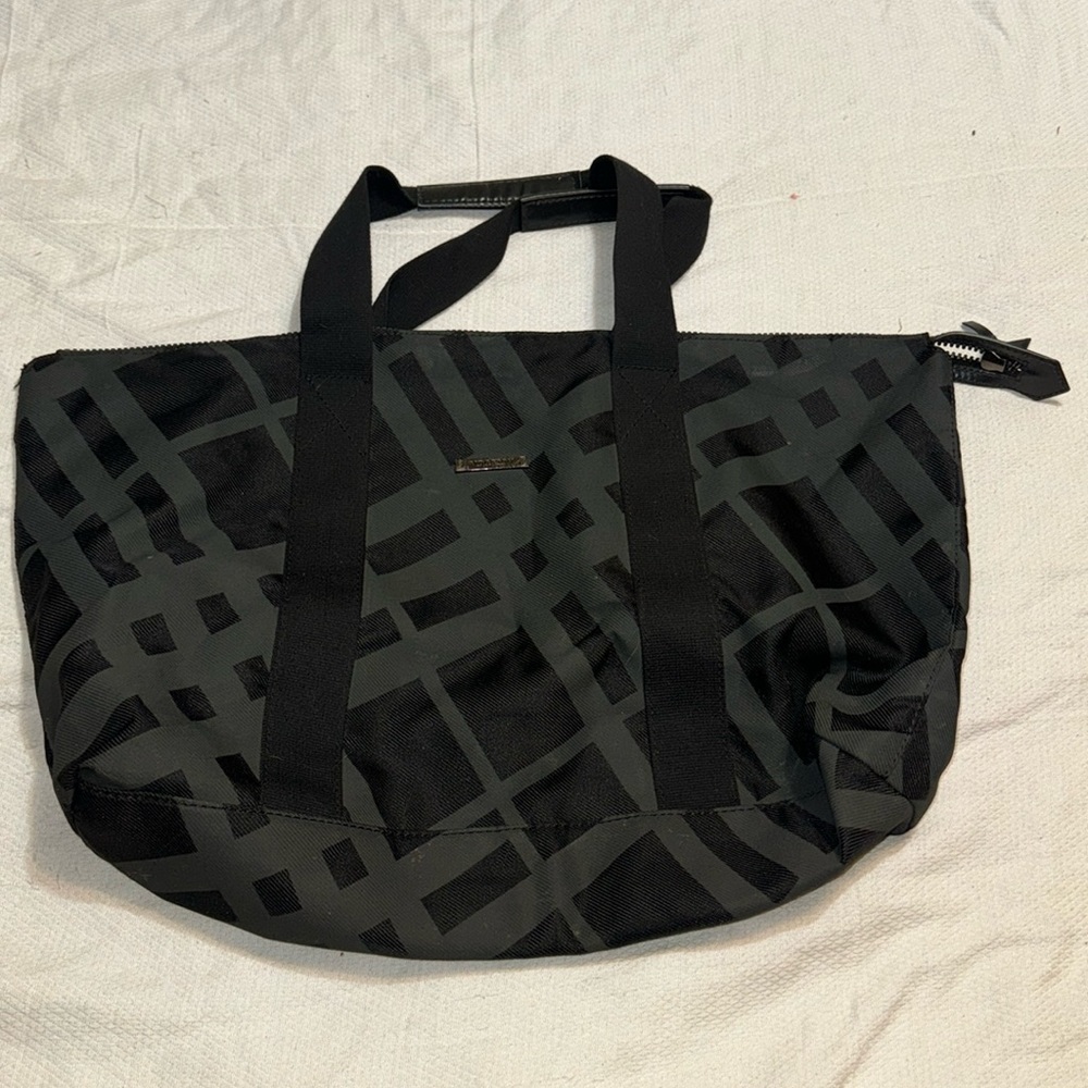 Burberry Fragrance Large Travel Bag Duffle Bag Overnight Canvas Beach Bag